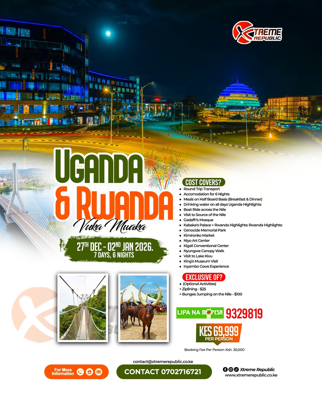 Uganda 🇺🇬 & Rwanda 🇷🇼Vuka Mwaka 2025-2026